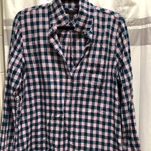 JCrew plaid button down!